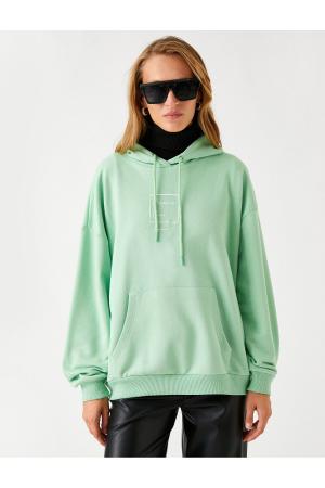 Printed Sweatshirt Hooded