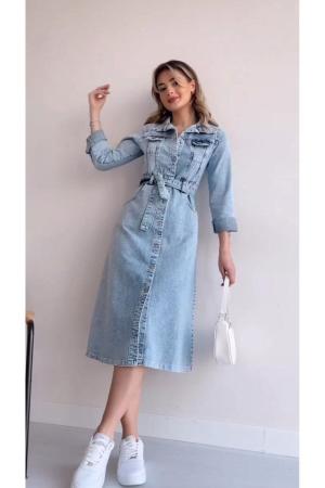 Premium Denim Dress