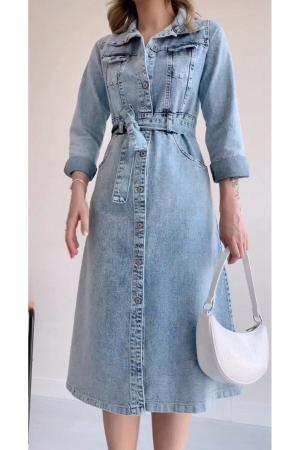 Premium Denim Dress