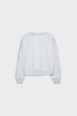 Crew neck basic sweatshirt